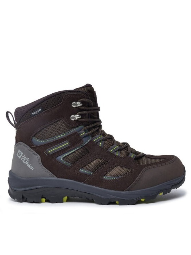 Jack Wolfskin Trekkingi Vojo 3 Texapore Mid M 4042462 Brązowy