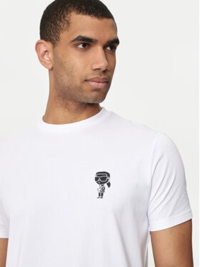 KARL LAGERFELD T-Shirt 755400 Biały Regular Fit