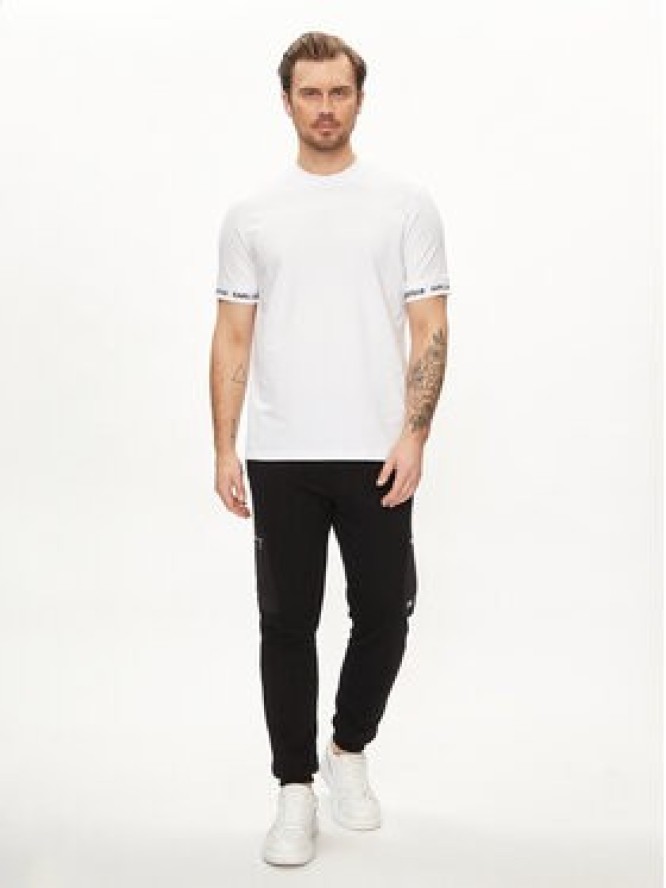 KARL LAGERFELD T-Shirt 755023 542221 Biały Regular Fit