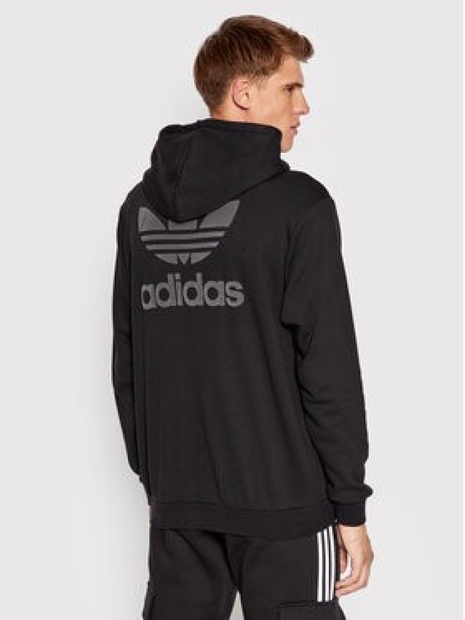 adidas Bluza Trefoil Series Street HS8895 Czarny Relaxed Fit