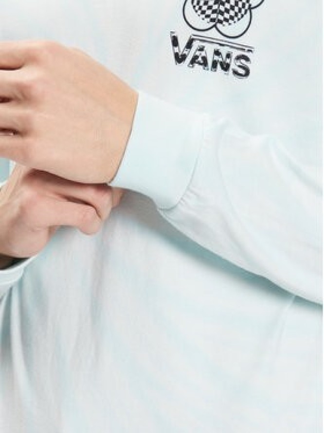 Vans Longsleeve Scattered VN0006DH Niebieski Regular Fit