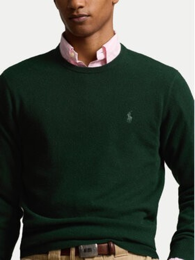 Polo Ralph Lauren Sweter 710876714002 Zielony Regular Fit