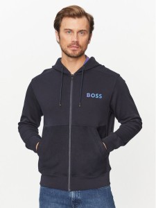 Boss Bluza Zedoublehood 50501974 Granatowy Regular Fit