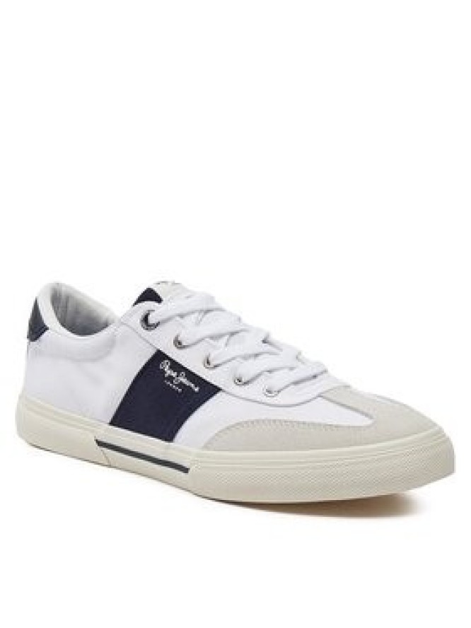 Pepe Jeans Sneakersy Kenton Strap M PMS31042 Biały