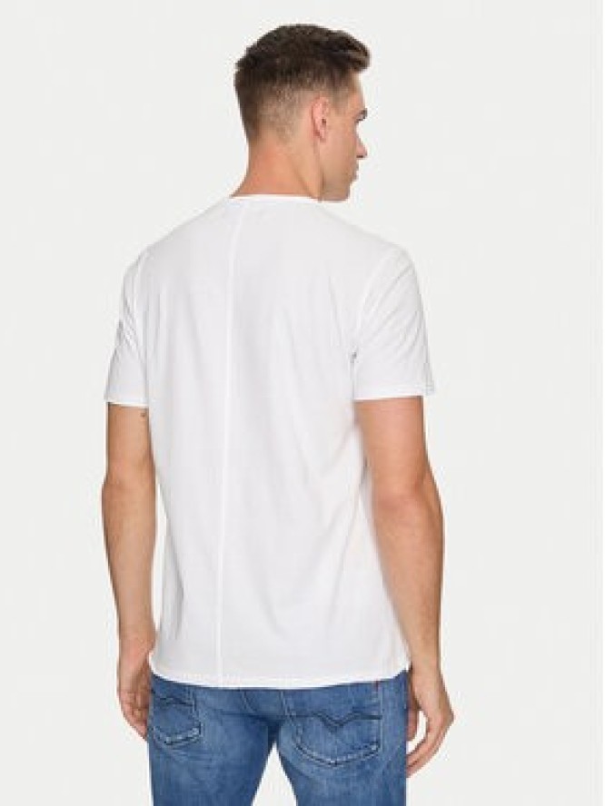 Replay T-Shirt M3590A.000.2660 Biały Regular Fit
