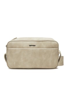 Calvin Klein Saszetka Ck Refined Camera Bag Nubuck K50K512748 Beżowy