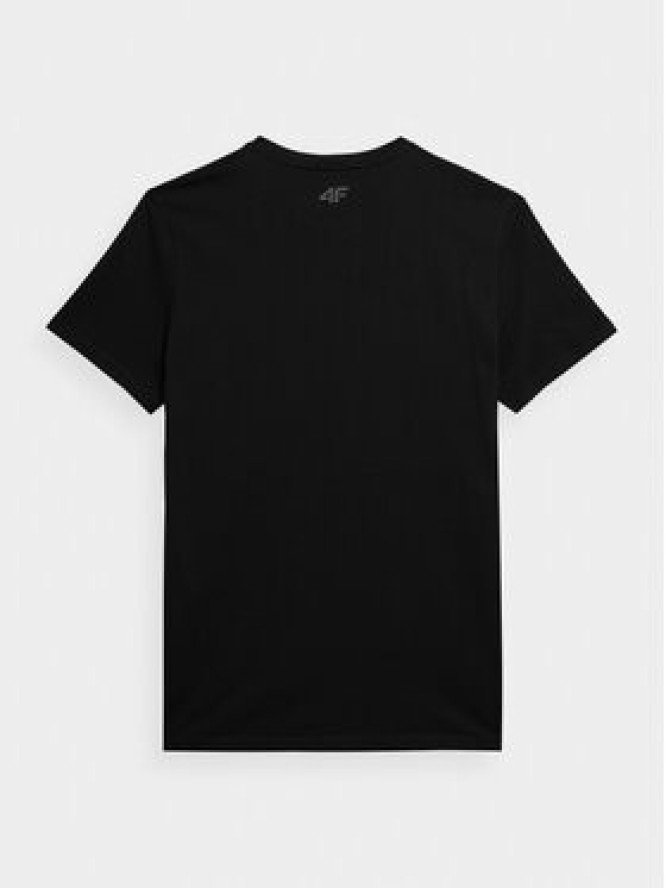 4F T-Shirt 4FAW23TTSHM0890 Czarny Regular Fit