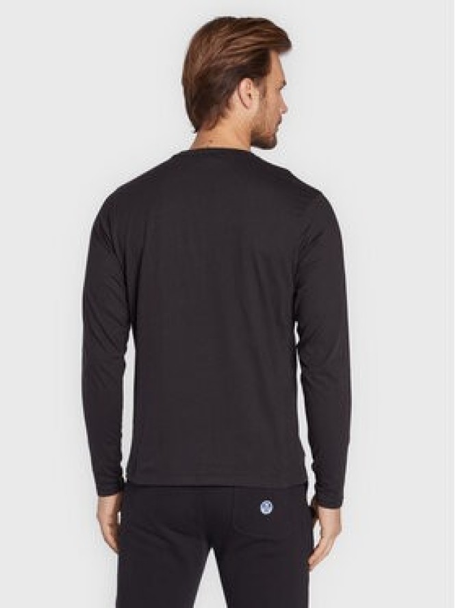 North Sails Longsleeve 692813 Czarny Regular Fit