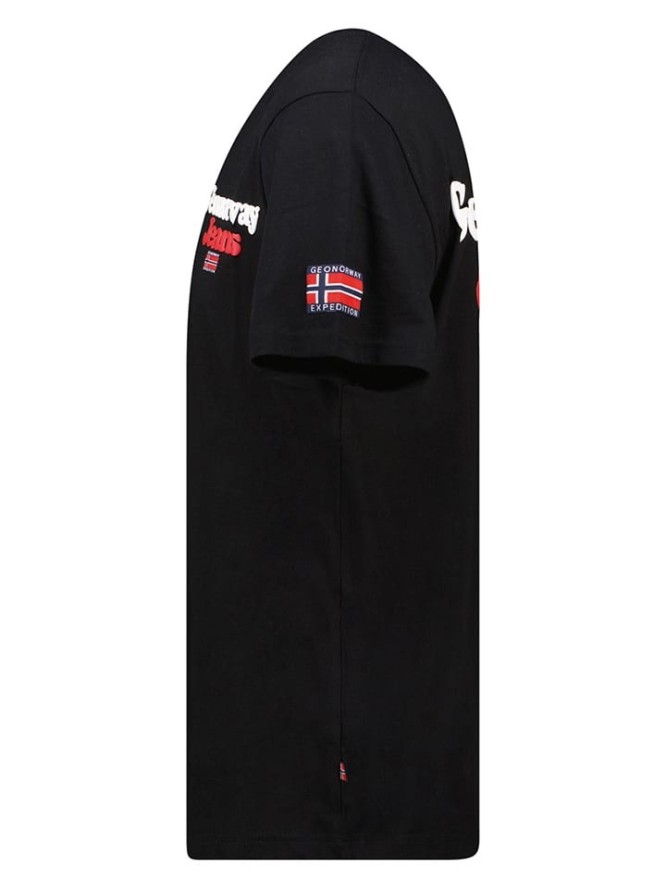 Geographical Norway Koszulka w kolorze czarnym rozmiar: 3XL