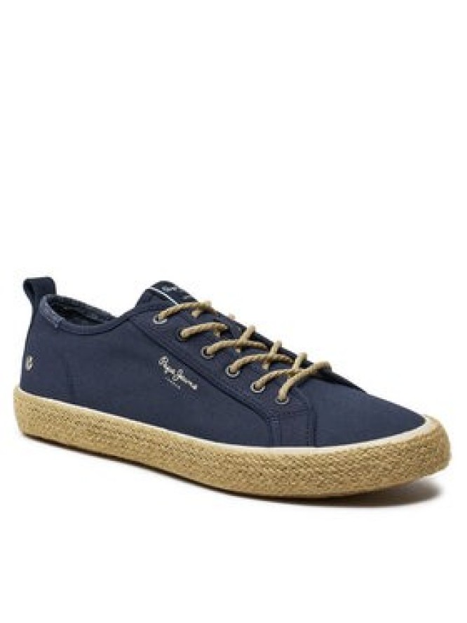 Pepe Jeans Espadryle Port Basic PMS10324 Granatowy