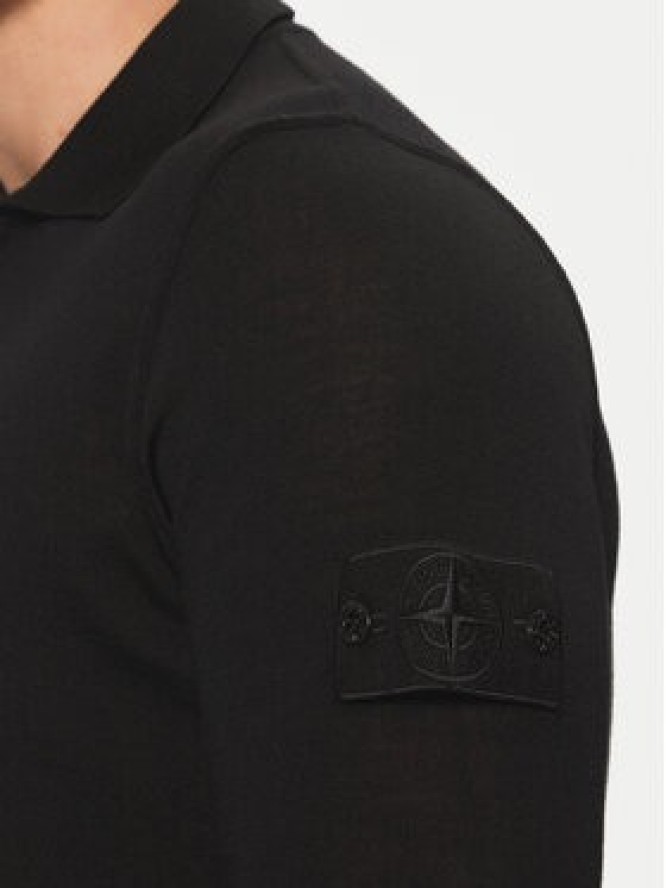 Stone Island Sweter 8115571FC Czarny Regular Fit