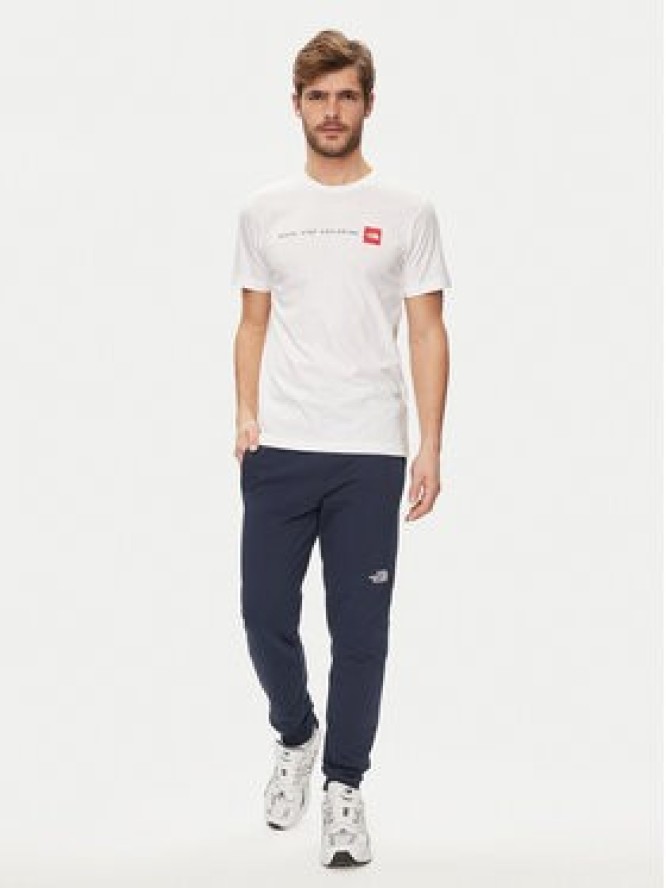 The North Face T-Shirt Never Stop NF0A87NS Biały Regular Fit