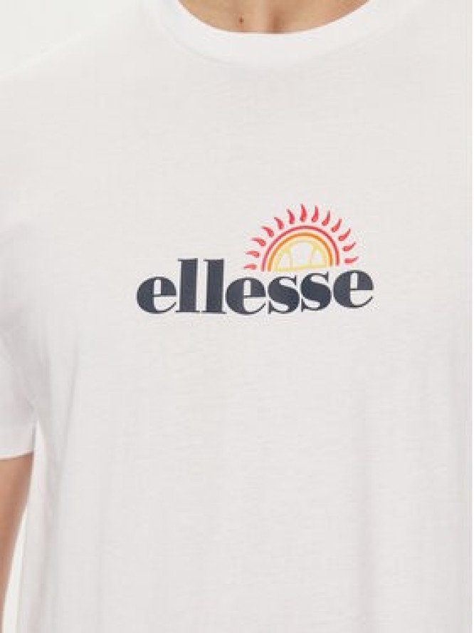 Ellesse T-Shirt Trea SHV20126 Biały Regular Fit