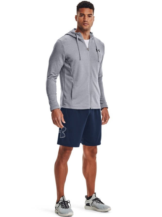 Spodenki treningowe męskie Under Armour UA Tech Graphic Short - granatowe