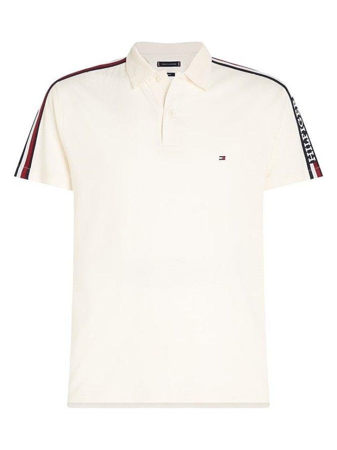 Tommy Hilfiger Koszulka polo w kolorze kremowym rozmiar: L