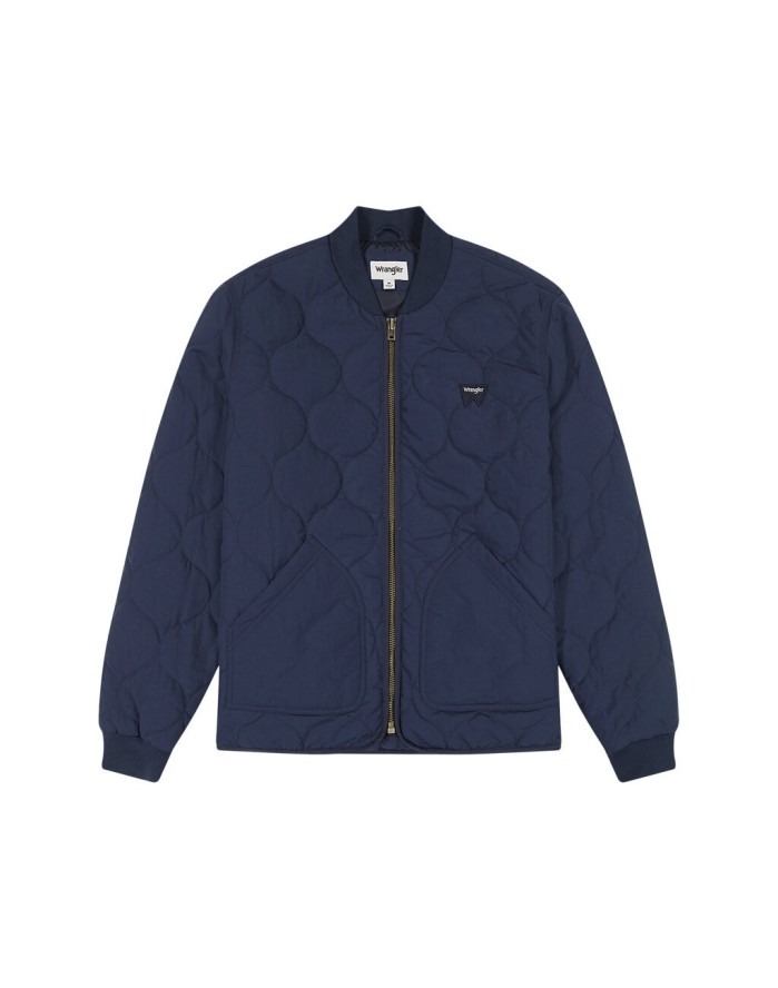 WRANGLER MĘSKA KURTKA PUFFER JACKET BLACK IRIS 112350420 W4Y5017555