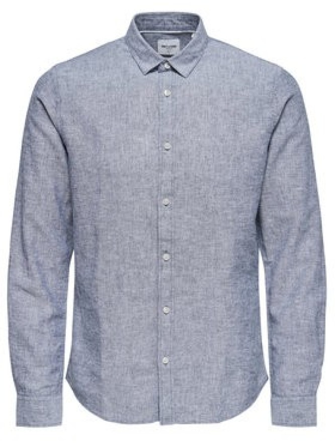 Only & Sons Koszula Caiden 22012321 Niebieski Slim Fit