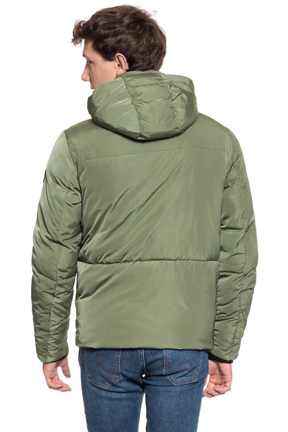 WRANGLER PROTECTOR JACKET MĘSKA KURTKA ZIMOWA CLOVER GREEN W4A2W3G05