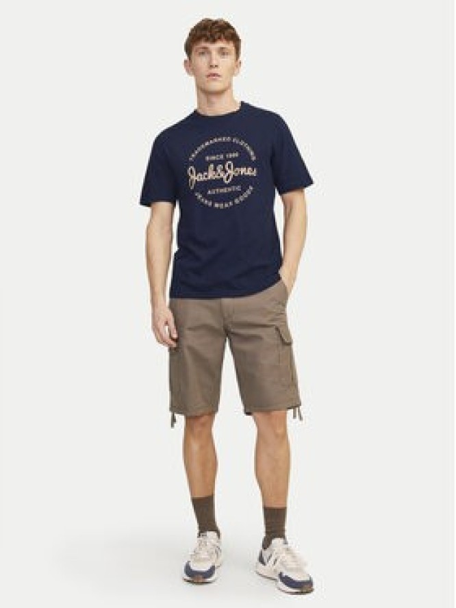 Jack&Jones T-Shirt Forest 12247972 Granatowy Standard Fit