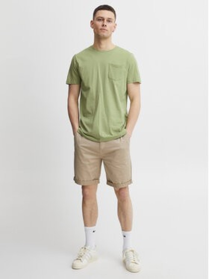 Blend T-Shirt 20715011 Zielony Regular Fit
