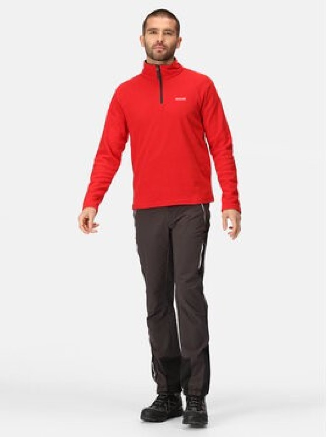 Regatta Polar Thompson Fleece RMA021 Czerwony Regular Fit