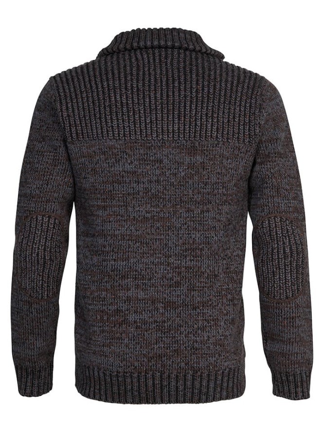 Petrol Industries Sweter w kolorze antracytowym rozmiar: M