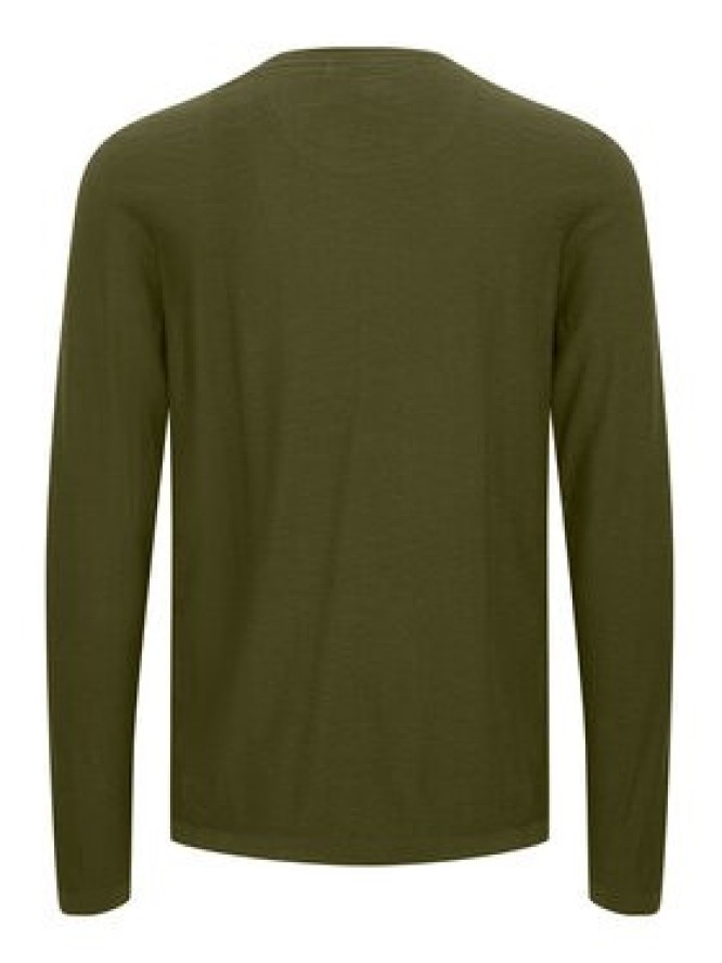 Blend Sweter 20715134 Zielony Slim Fit