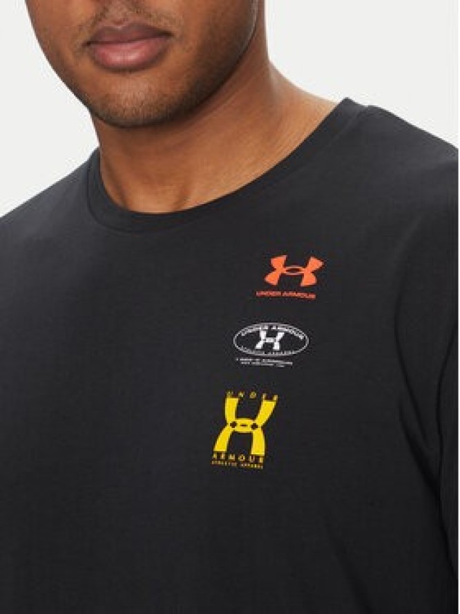 Under Armour T-Shirt EVOL Logo 1390165 Czarny Regular Fit