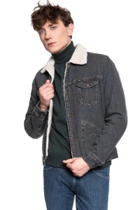 KURTKA ZIMOWA WRANGLER 124MJ SHERPA BLACK 2 YEARS W4MSV271H 112129156