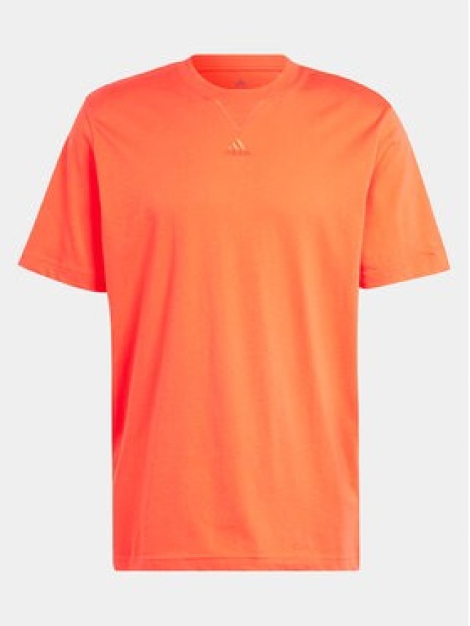 adidas T-Shirt ALL SZN IR9110 Czerwony Loose Fit