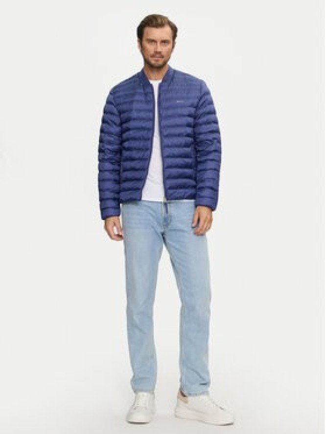 Gant Kurtka puchowa 7006300 Granatowy Regular Fit