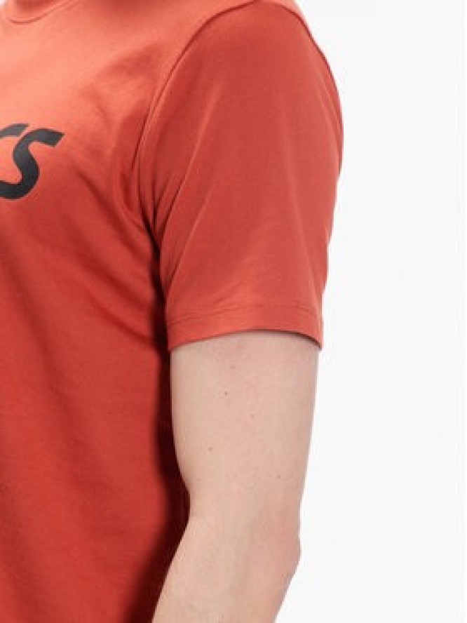 Asics T-Shirt Big Logo 2031A978 Pomarańczowy Regular Fit