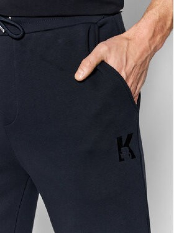 KARL LAGERFELD Spodnie dresowe 705894 500900 Granatowy Regular Fit