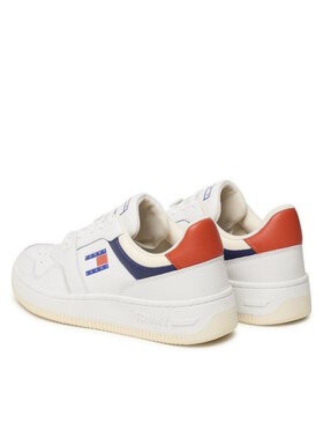 Tommy Jeans Sneakersy Basket Premium EM0EM01216 Biały