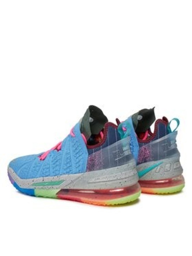 Nike Buty do koszykówki Lebron XVIII DM2813-400 Niebieski