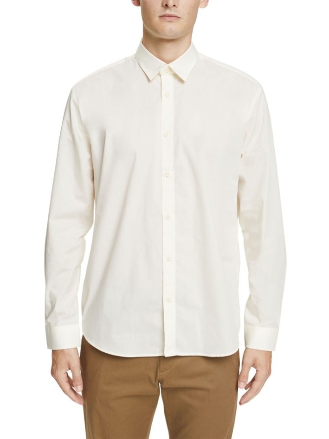 ESPRIT Koszula - Regular fit - w kolorze kremowym rozmiar: L