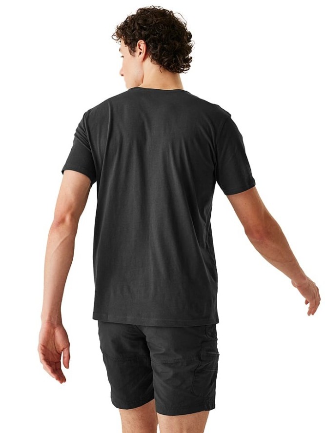 Regatta Koszulka "Tait" w kolorze czarnym rozmiar: M