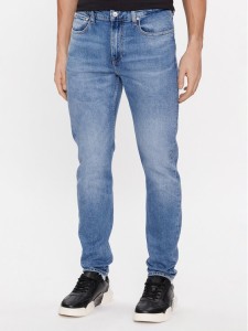 Calvin Klein Jeans Jeansy J30J323849 Niebieski Slim Fit