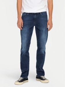 Only & Sons Jeansy 22032697 Granatowy Slim Fit