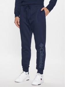 Columbia Spodnie dresowe M CSC Logo™ Fleece Jogger II Niebieski Regular Fit