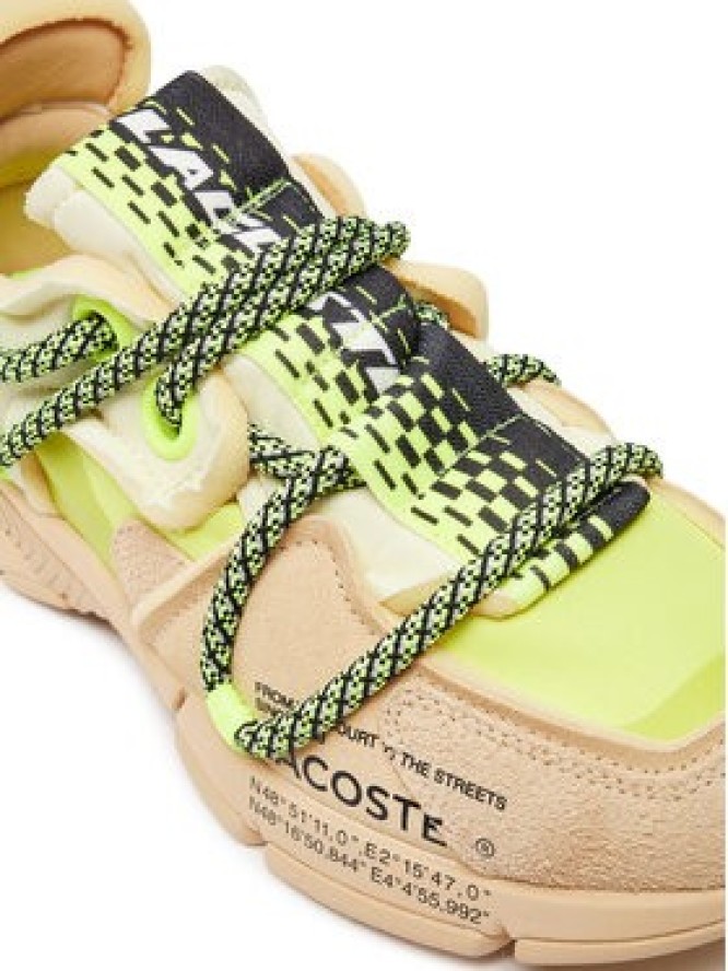 Lacoste Sneakersy L003 Active Rwy 224 1 Sma 748SMA0051AOI Żółty