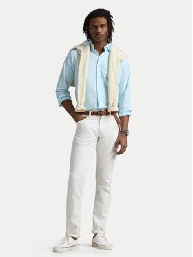 Polo Ralph Lauren Koszula 710968913005 Błękitny Custom Fit