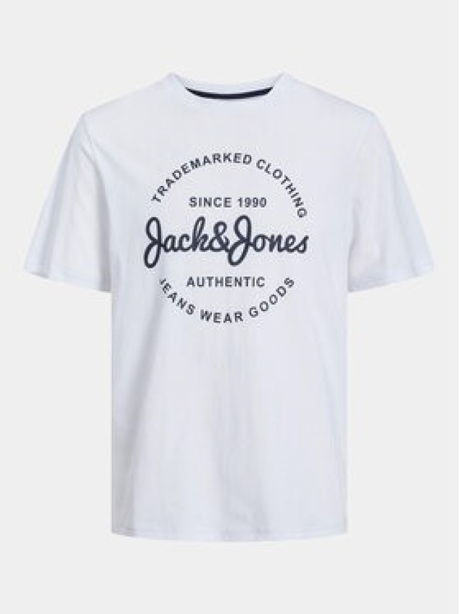 Jack&Jones T-Shirt Forest 12247972 Biały Standard Fit