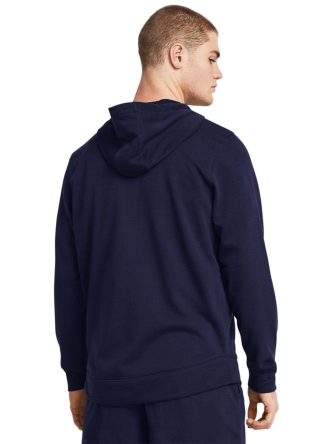 Bluza dresowa męska Under Armour UA Rival Terry Lc Fz - granatowa