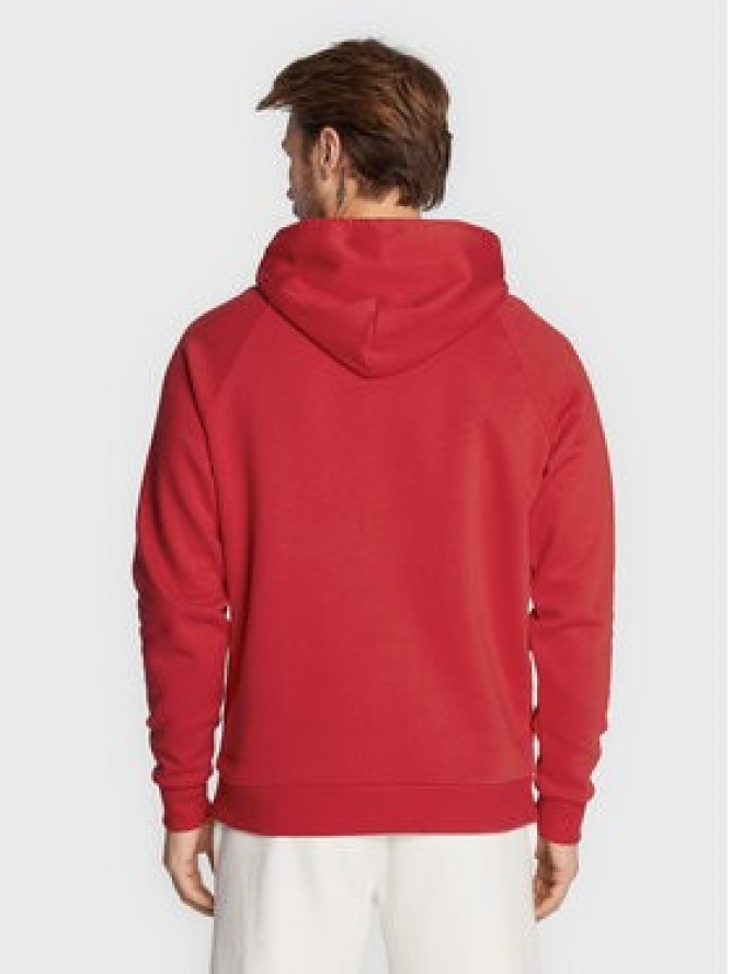 Under Armour Bluza Ua Rival Fleece Big Logo 1357093 Czerwony Loose Fit