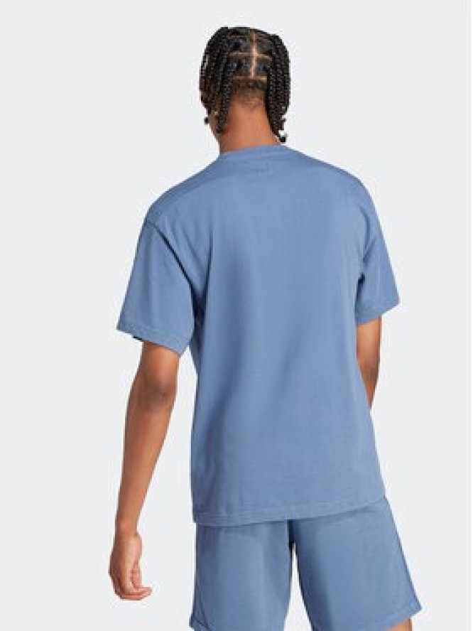 adidas T-Shirt ALL SZN 3-Stripes IR5199 Niebieski Regular Fit