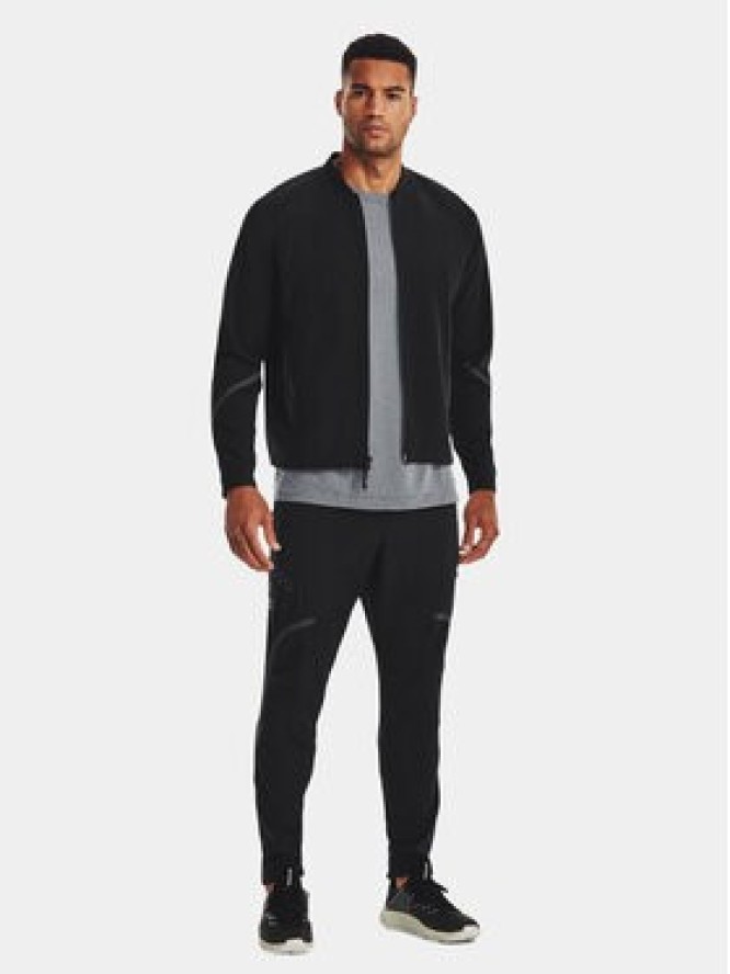 Under Armour Kurtka przejściowa Ua Unstoppable Bomber 1377170-001 Czarny Loose Fit