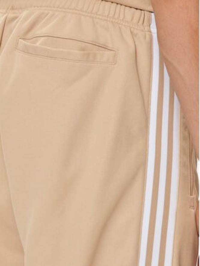 adidas Spodnie dresowe adicolor Classics Beckenbauer IZ1857 Beżowy Slim Fit