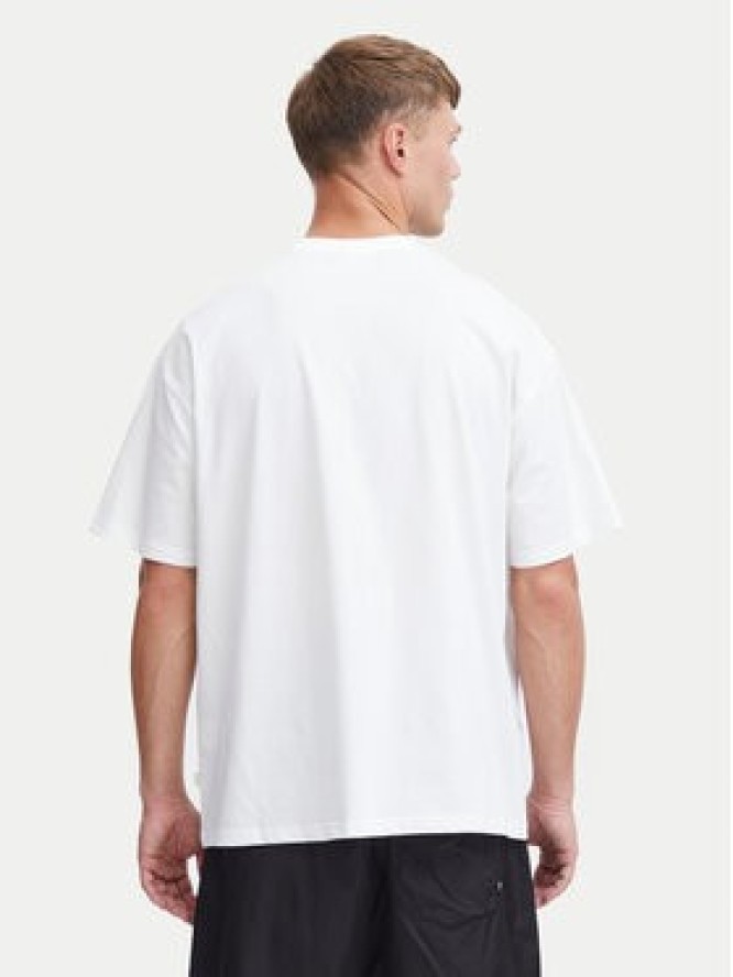 Solid T-Shirt 21108243 Biały Relaxed Fit