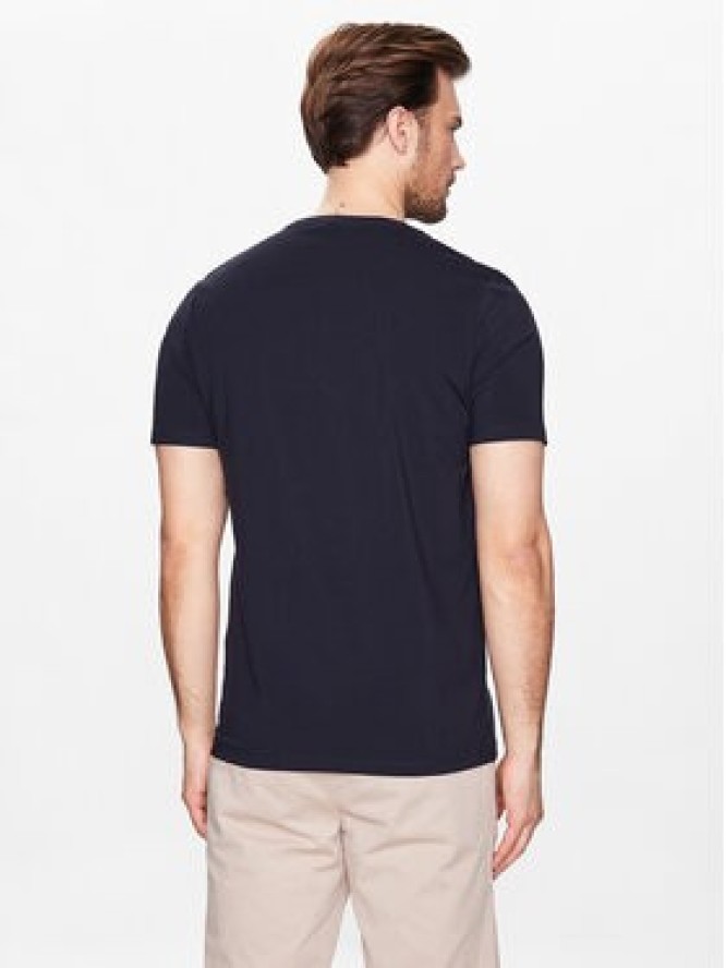 Oscar Jacobson T-Shirt Kyran 6789 3815 Granatowy Regular Fit